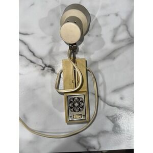 Vintage MCM Clamp-ON High Intensity Bed Lamp light Clamp Adjustable Arm